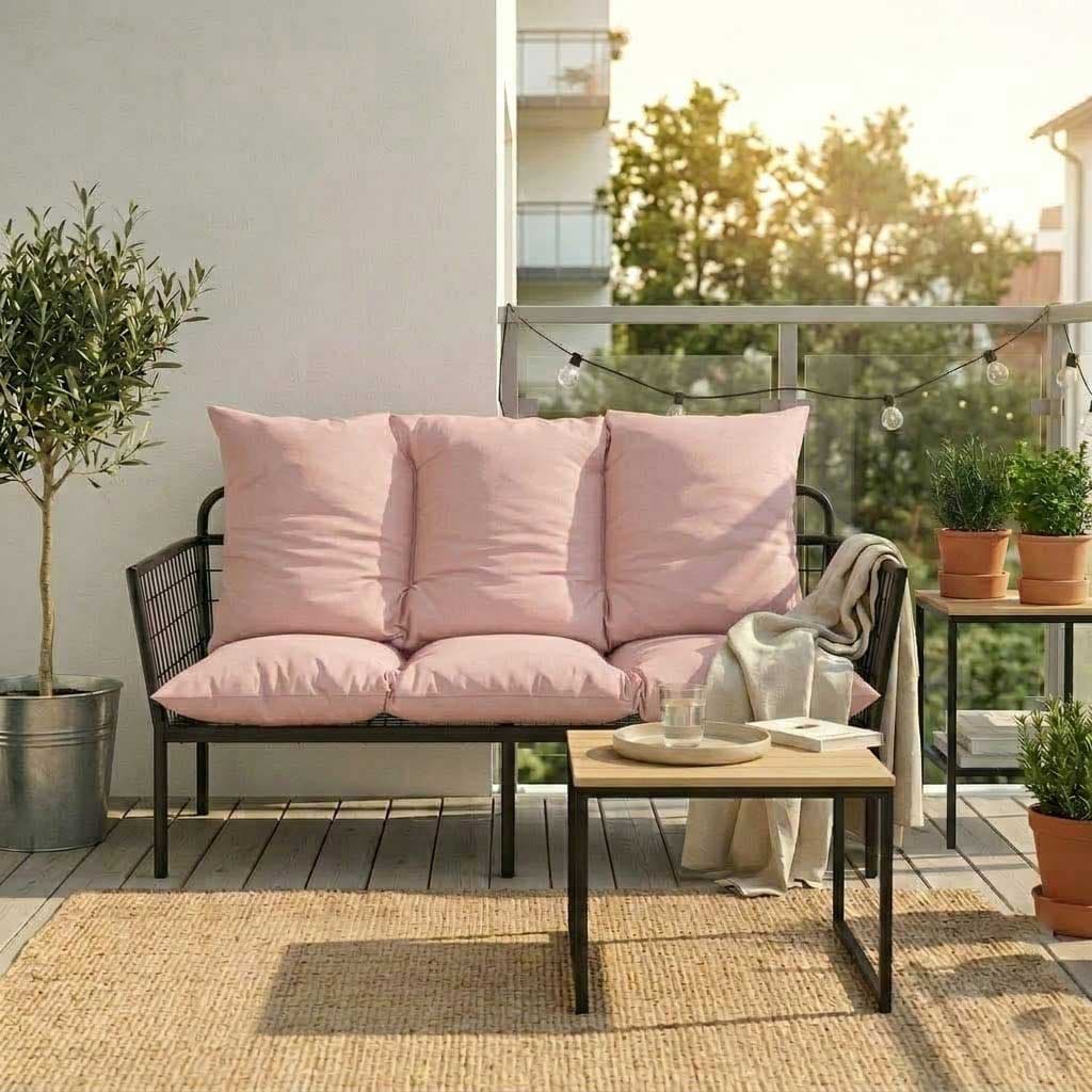 Jastuk Za BaštenskI Dvosed 100x50x50 cm BLUSH