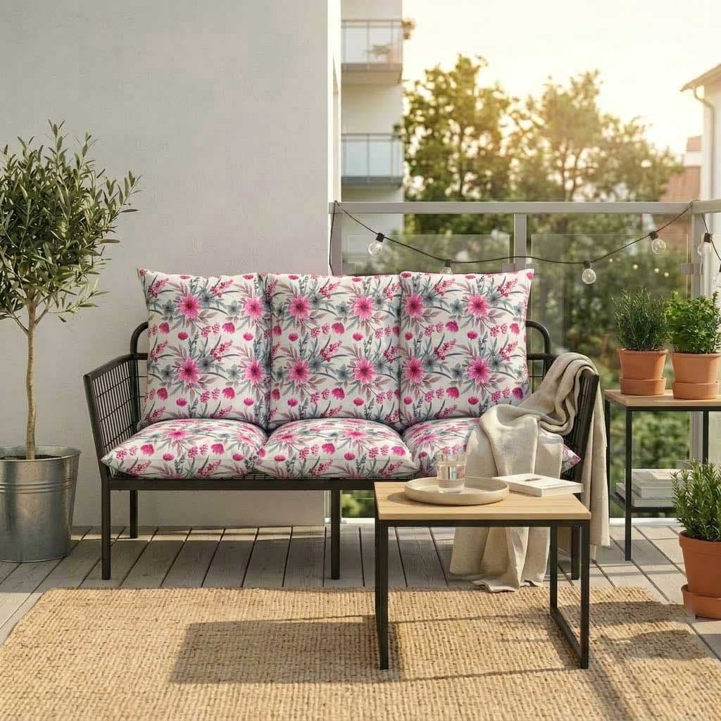 Jastuk Za BaštenskI Dvosed 100x50x50 cm PINK SPRING