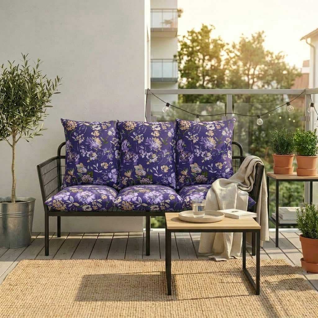 Jastuk Za BaštenskI Dvosed 100x50x50 cm VIOLET RETRO