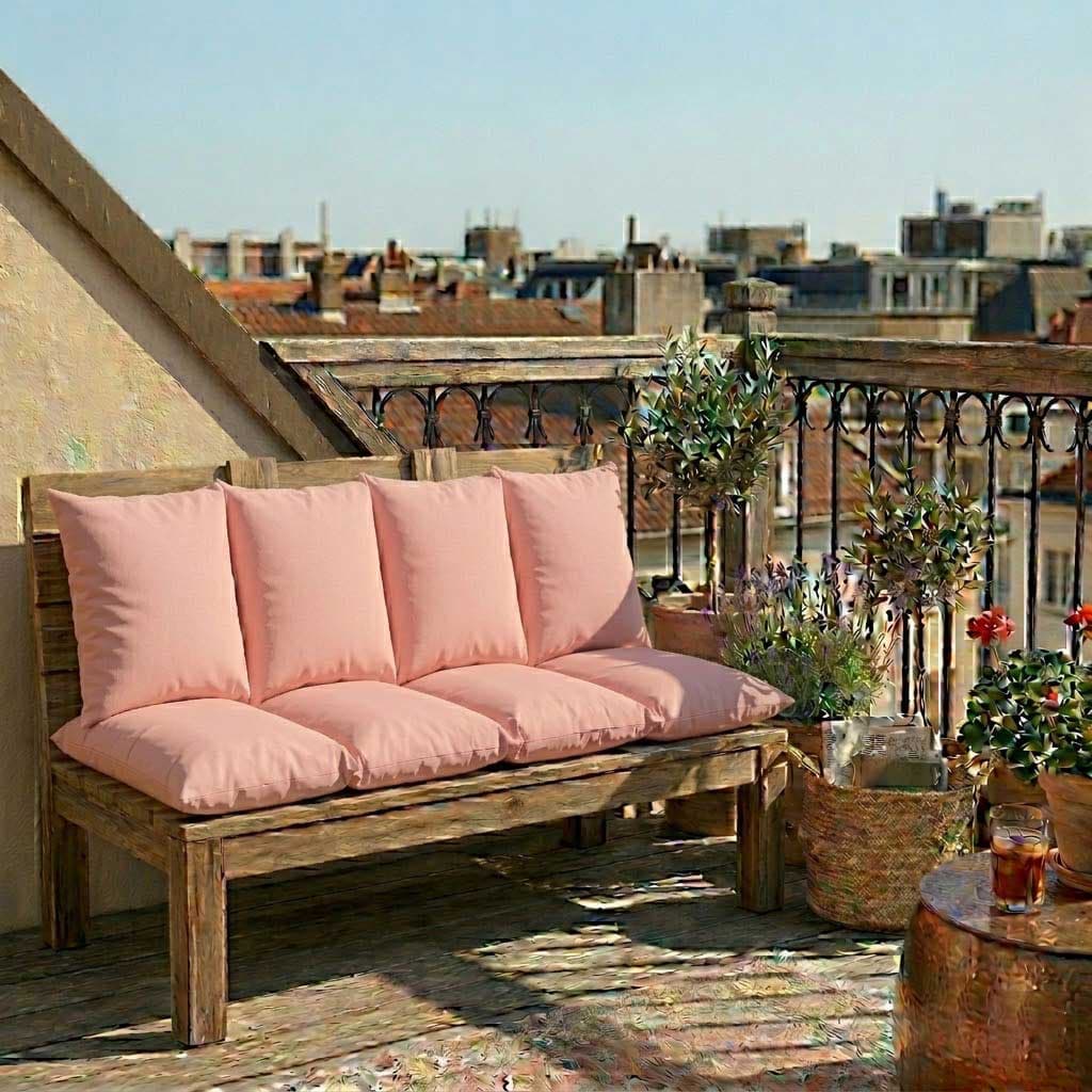 Jastuk Za BaštenskI Dvosed 120x50x50 cm BLUSH