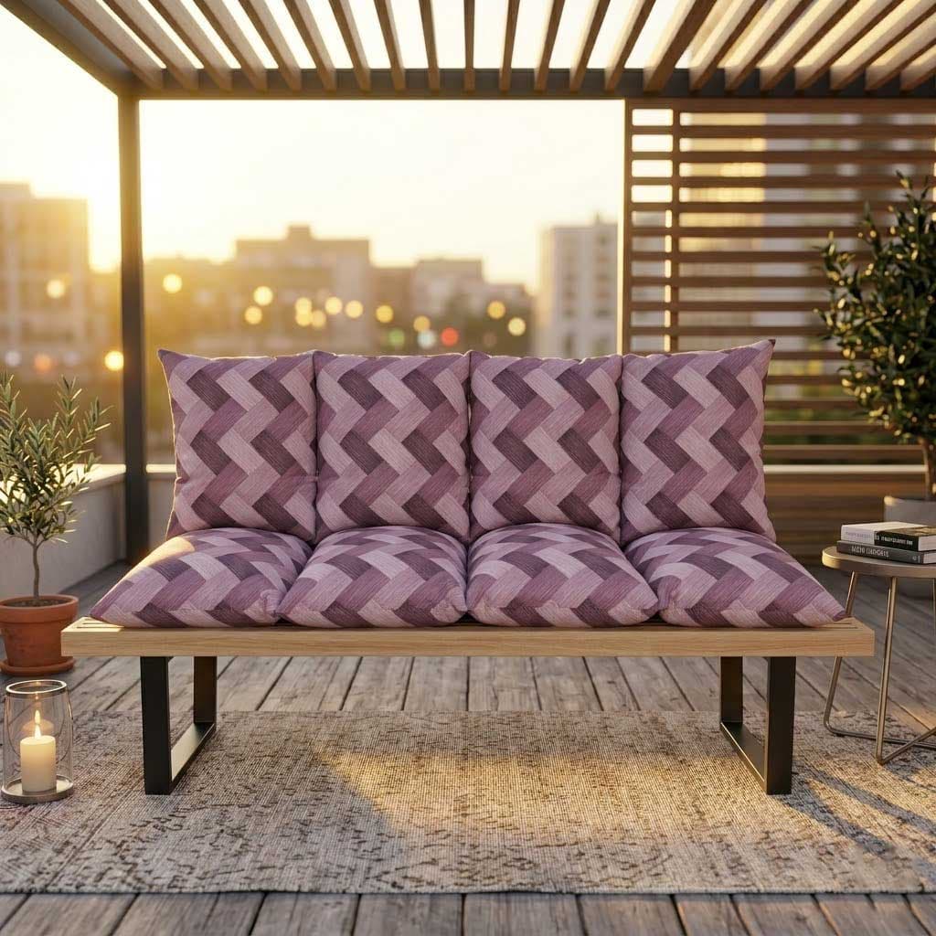 Jastuk Za BaštenskI Dvosed 120x50x50 cm TRICOT-BO