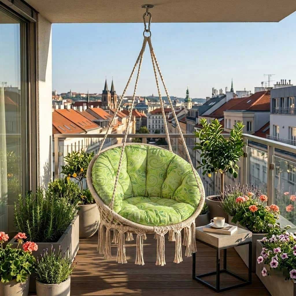 Jastuci za Makrame ljuljašku FRESH GREEN