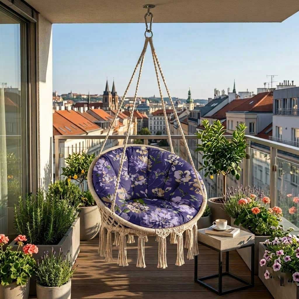 Jastuci za Makrame ljuljašku VIOLET RETRO