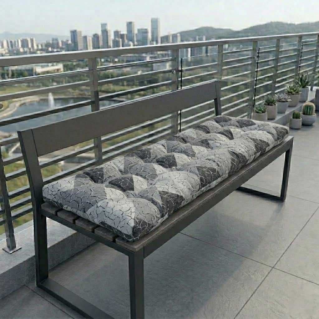 Jastuk za Klupu 200x40cm GREY STONE