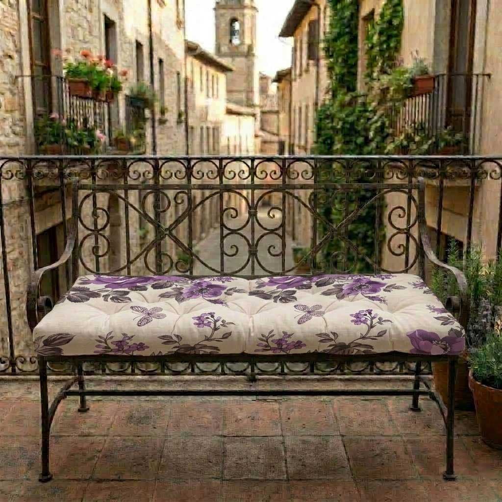 Jastuk za Klupu 200x40cm VIOLET GARDEN