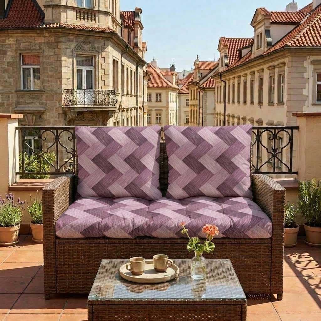 Jastuci za baštenski dvosed 100x50x50cm TRICOT-BO