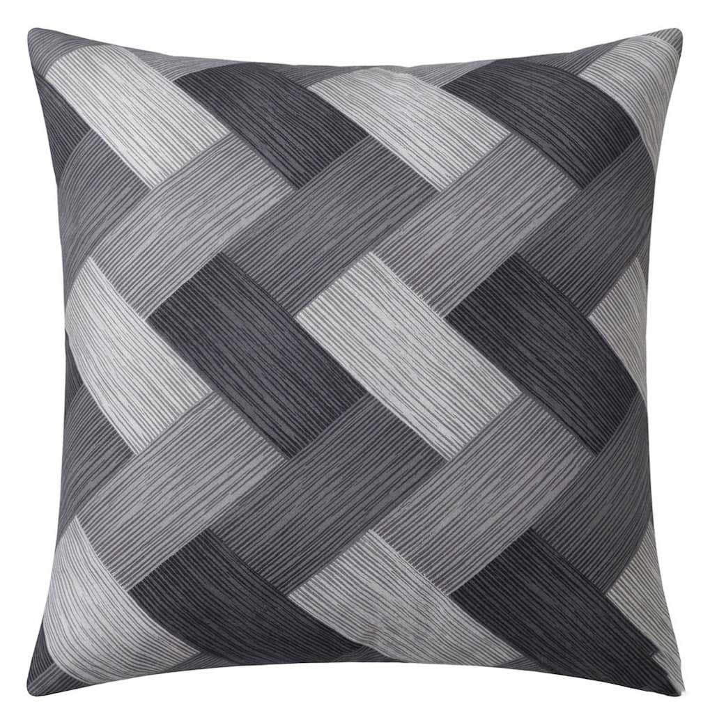 Pamučni dekorativni jastuk 40X40cm 1 komad TRICOT-BL