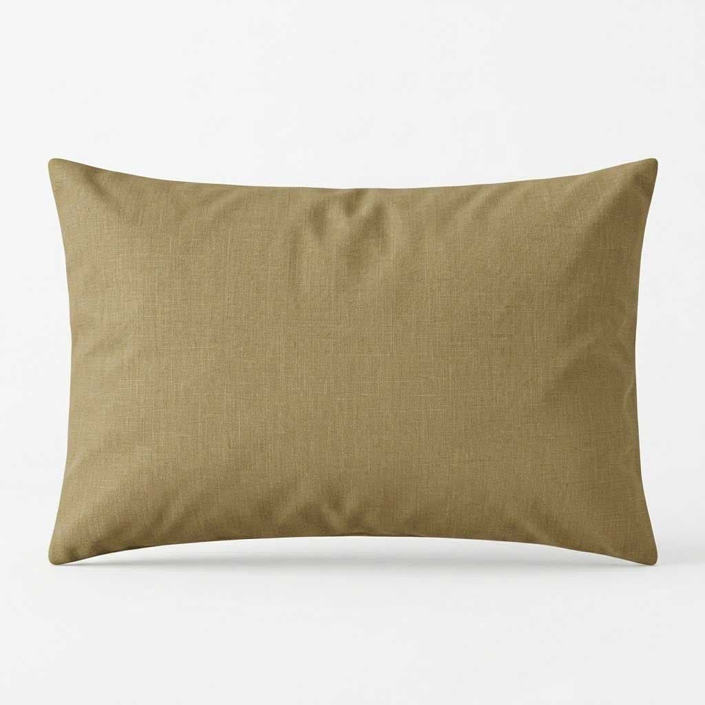Pamučni dekorativni jastuk 70X50cm 1 komad MUSTARD