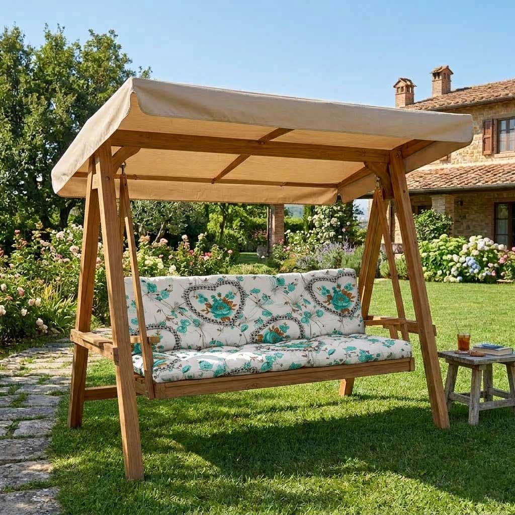 Jastuci za Baštensku Ljuljašku 180x65x65cm FLOURISH GREEN