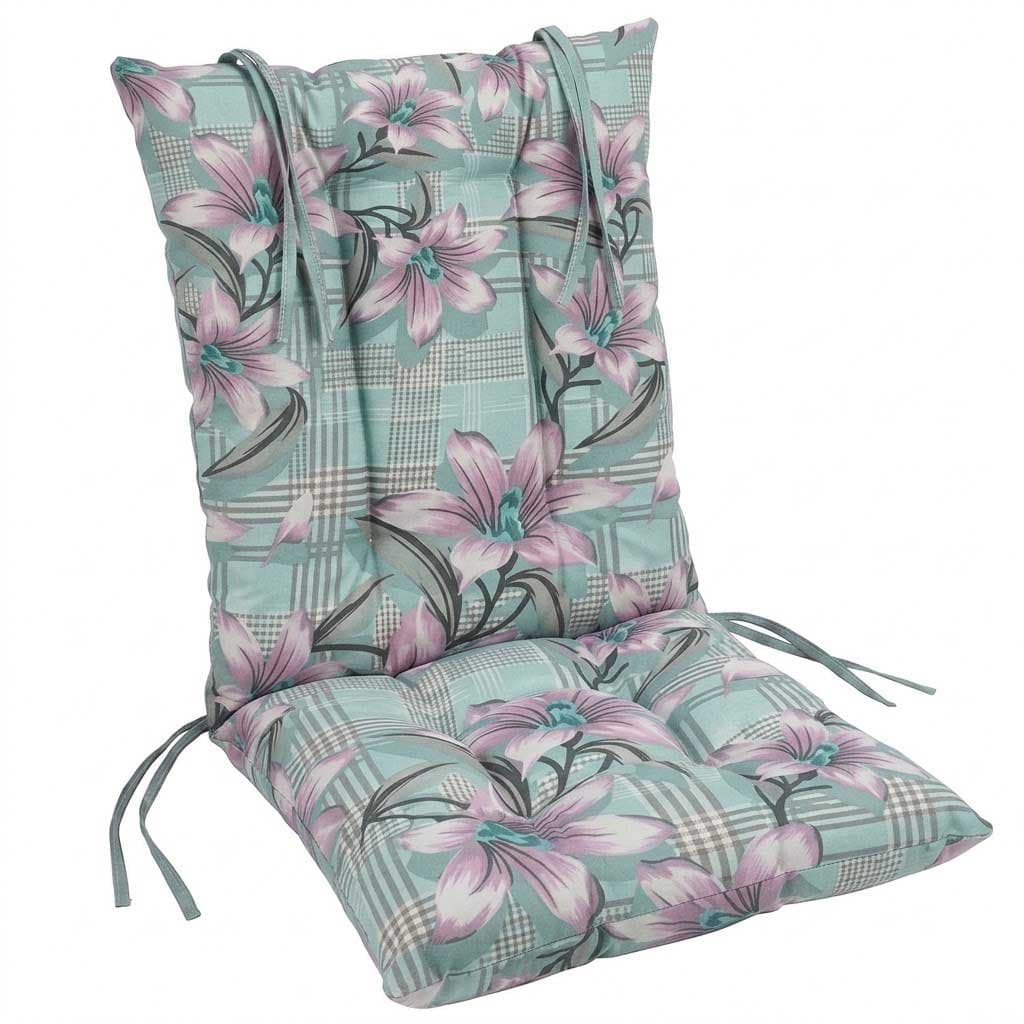 Jastuk Za Stolicu Sa Naslonom 1 kom. 50x100 cm LILIES