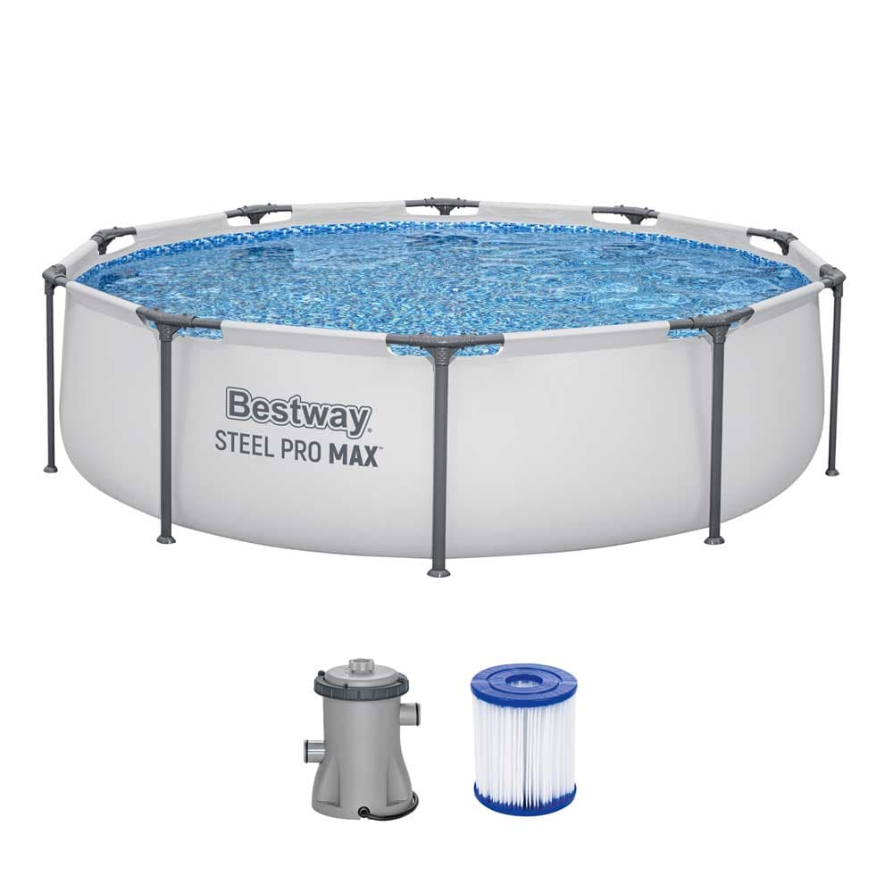 Bestway Okrugli bazen sa metalnim ramom Steel Pro MAX™ Frame Pool Set 305x76cm 56408
