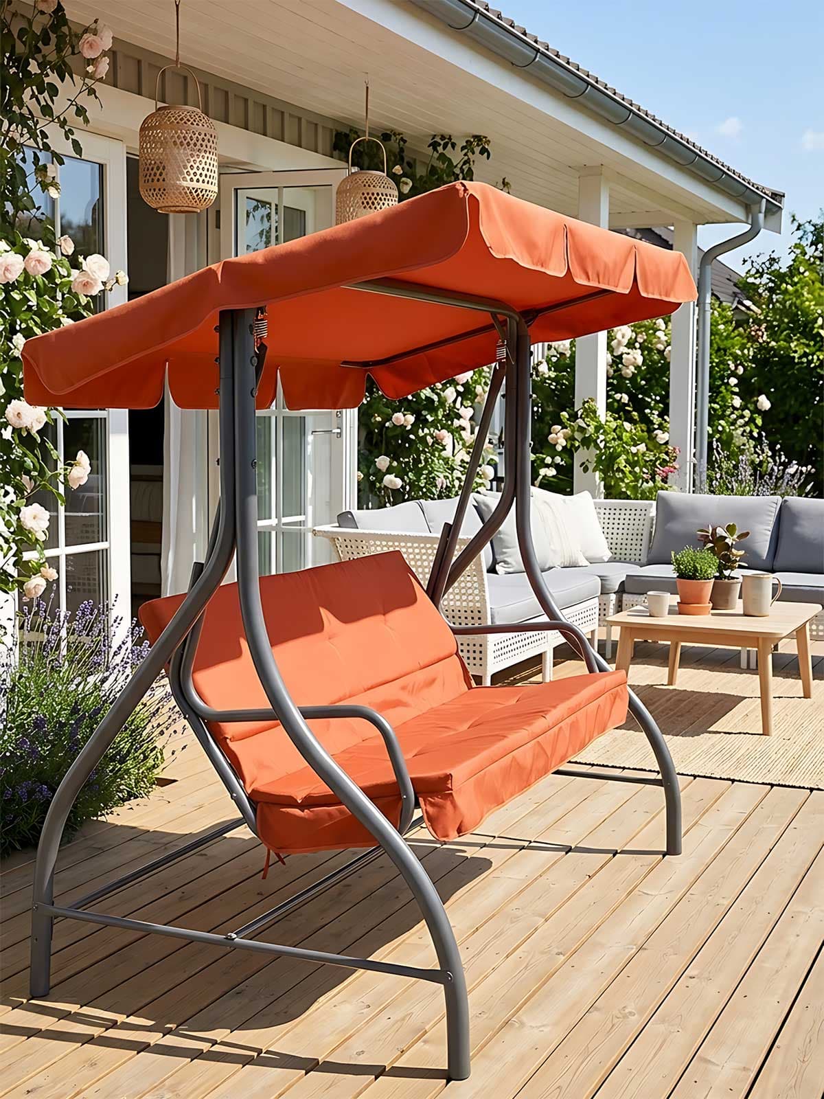 Baštenska Ljuljaška Tangerine Trosed