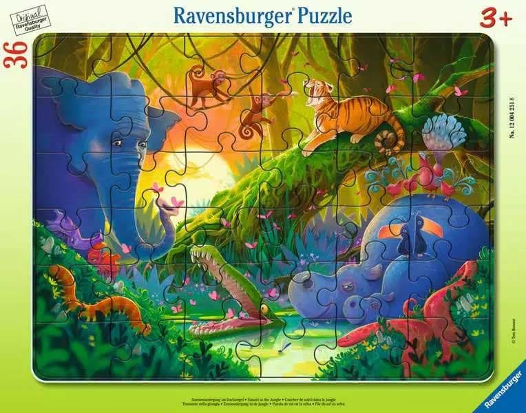 Puzzle za decu 36 delova U džungli Ravensburger 12004251