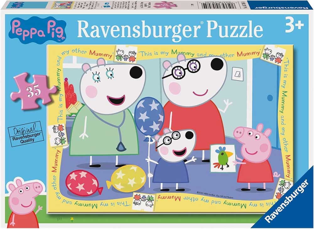 Puzzle za decu 35 delova Pepa Prase i Peni Ravensburger 05705