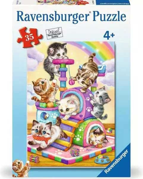 Puzzle za decu 35 delova Razigrane mace Ravensburger 12004071