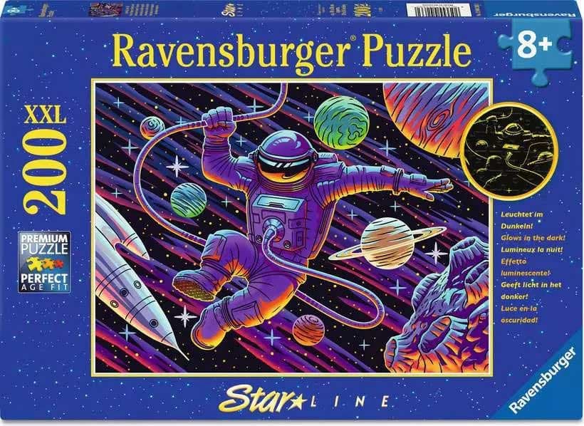 Puzzle koja svetli u mraku 200XXL delova U svemiru Ravensburger 12004266