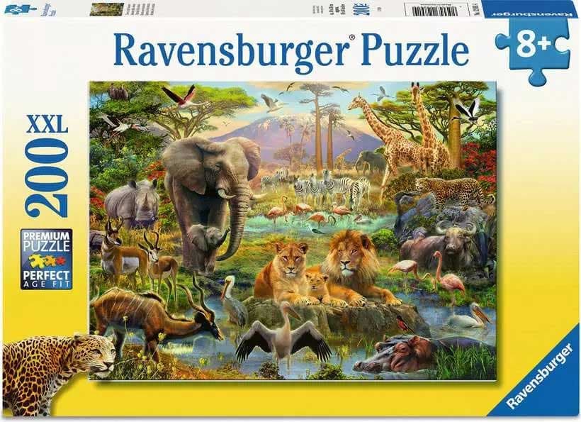 Puzzle slagalica 200XXL delova Životinje savane Ravensburger 12891