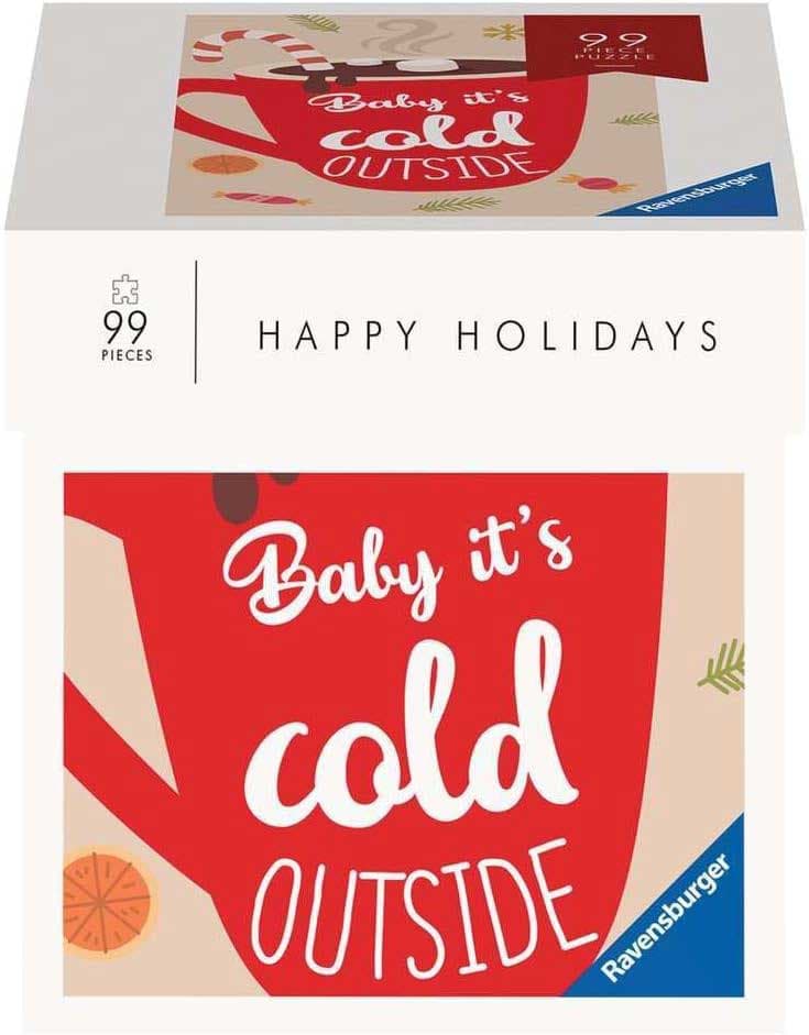 Puzzle 99 delova Happy Holidays - Baby Its Cold Outside Ravensburger 17356