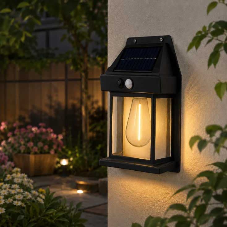 Zidna solarna lampa sa senzorom pokreta 11436