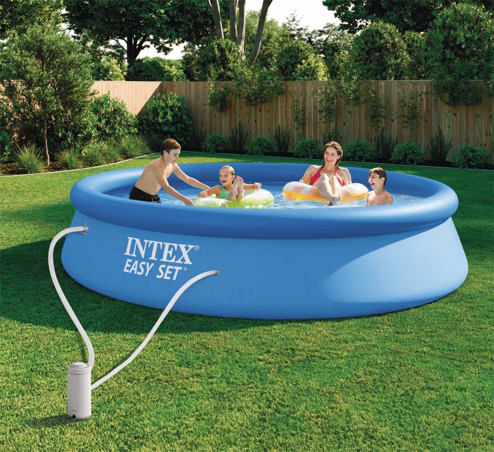 Intex Easy Set Bazen sa vazdušnim prstenom i filter-pumpom 3.66 x 0.76m 28132NP