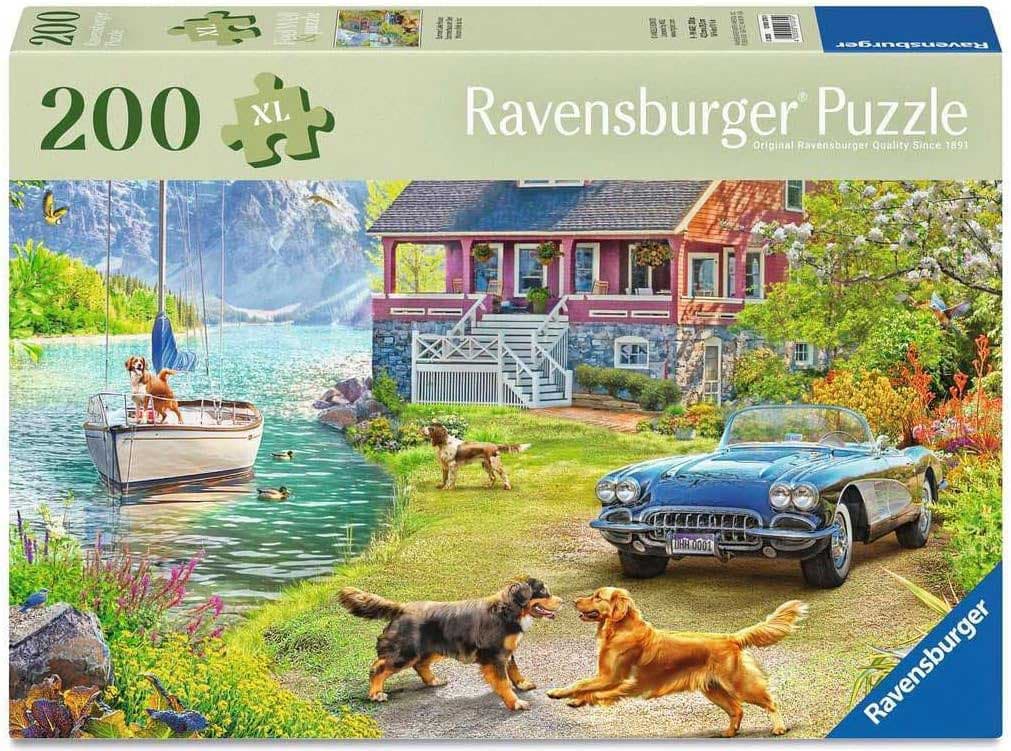 Puzzle za seniore 200 delova Letnjikovac na jezeru Ravensburger Feel Well 12001370