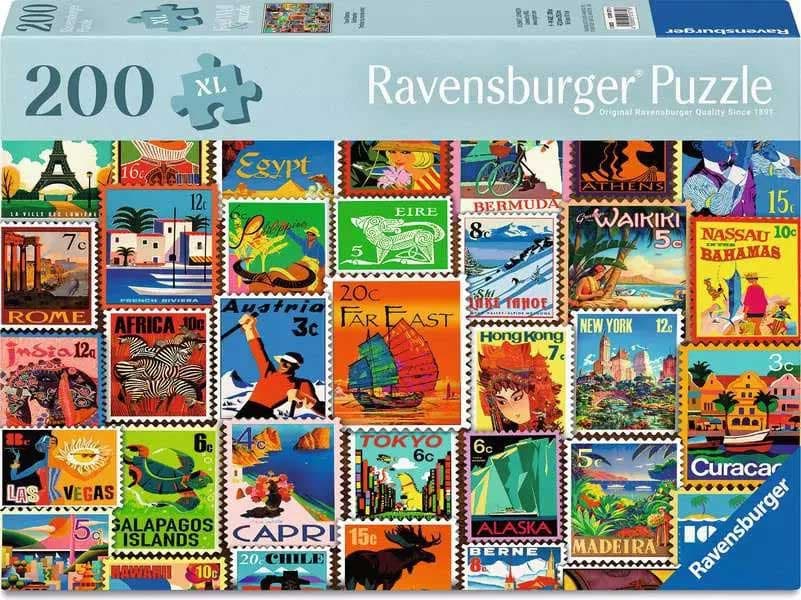 Puzzle za seniore 200 delova Poštanske markice Ravensburger Feel Well 12001371