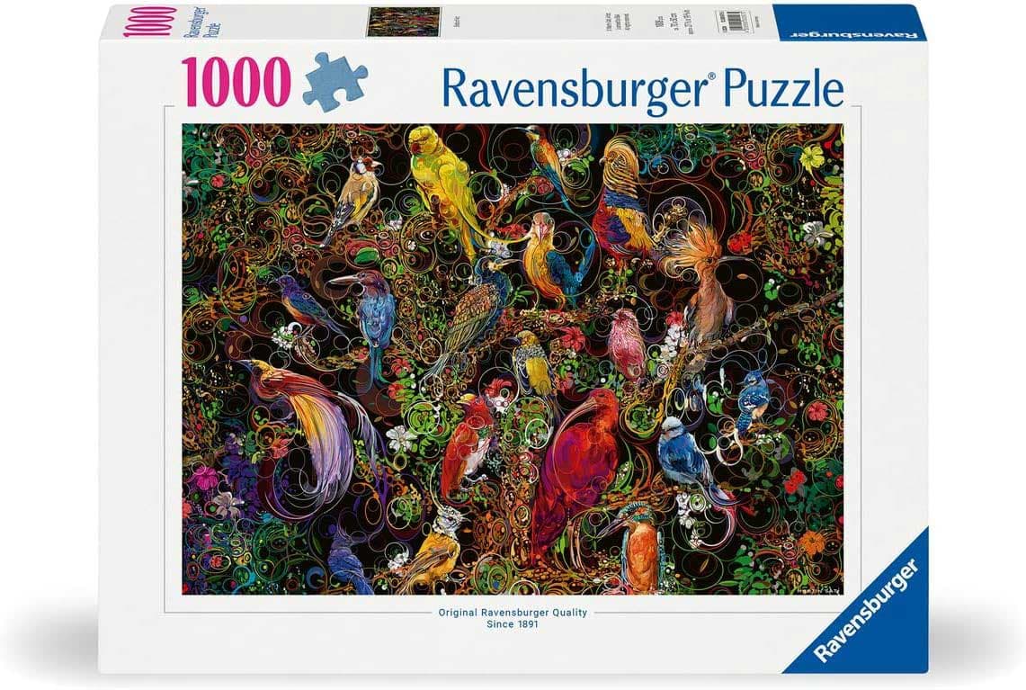 Puzzle slagalica 1000 delova Ptice umetnosti Ravensburger 12000557