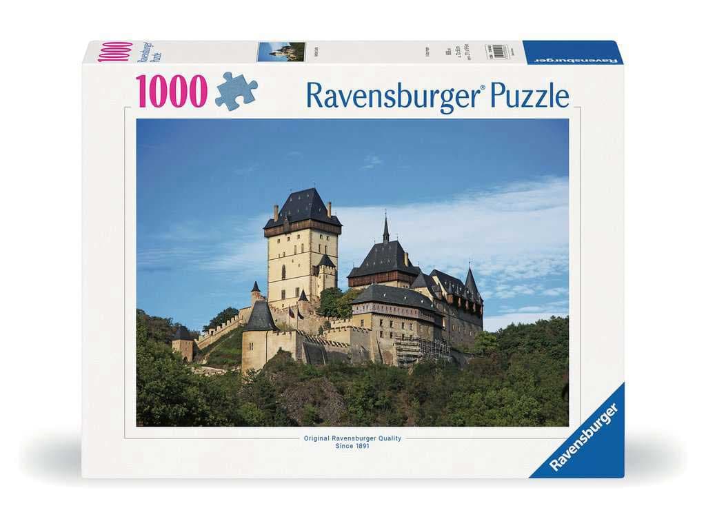 Puzzle slagalica 1000 delova Zamak Karlštejn Češka Ravensburger 12000560