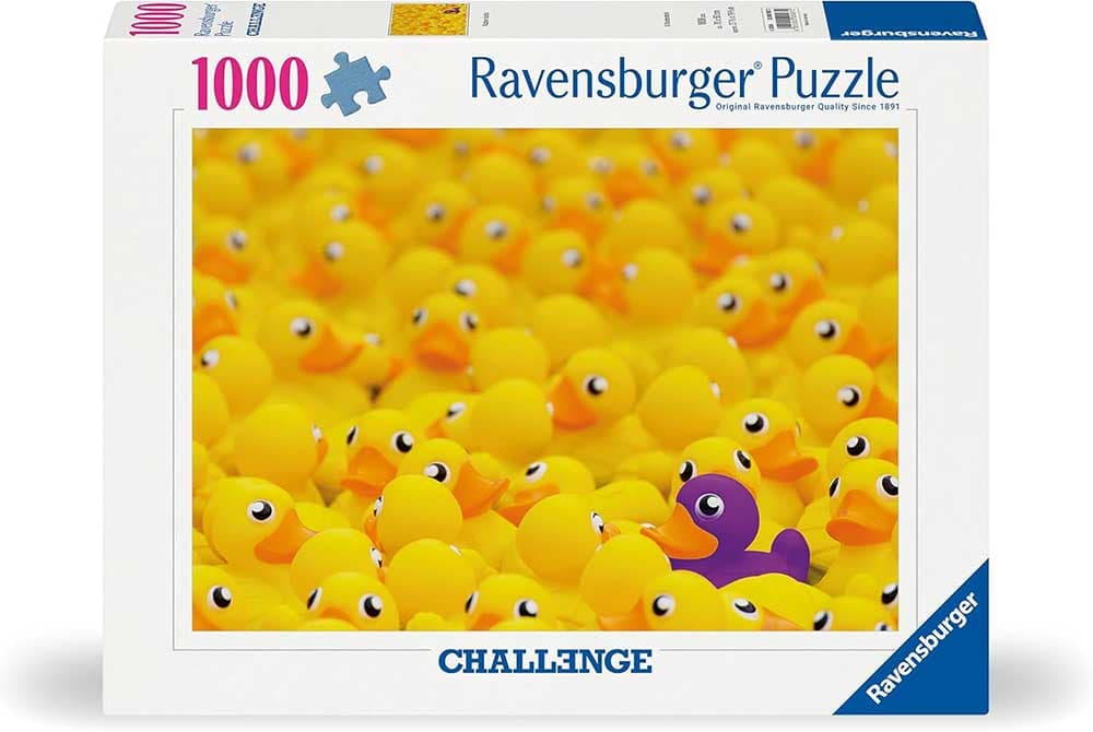 Puzzle slagalica 1000 delova Gumene patkice Izazov Ravensburger 12000587