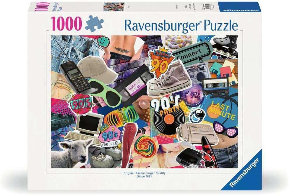 Puzzle slagalica 1000 delova Devedesete Ravensburger 12000619