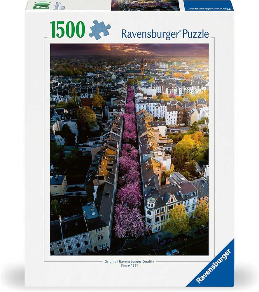 Puzzle slagalica 1500 delova Rascvetane ulice Bona Nemačka Ravensburger 12000730