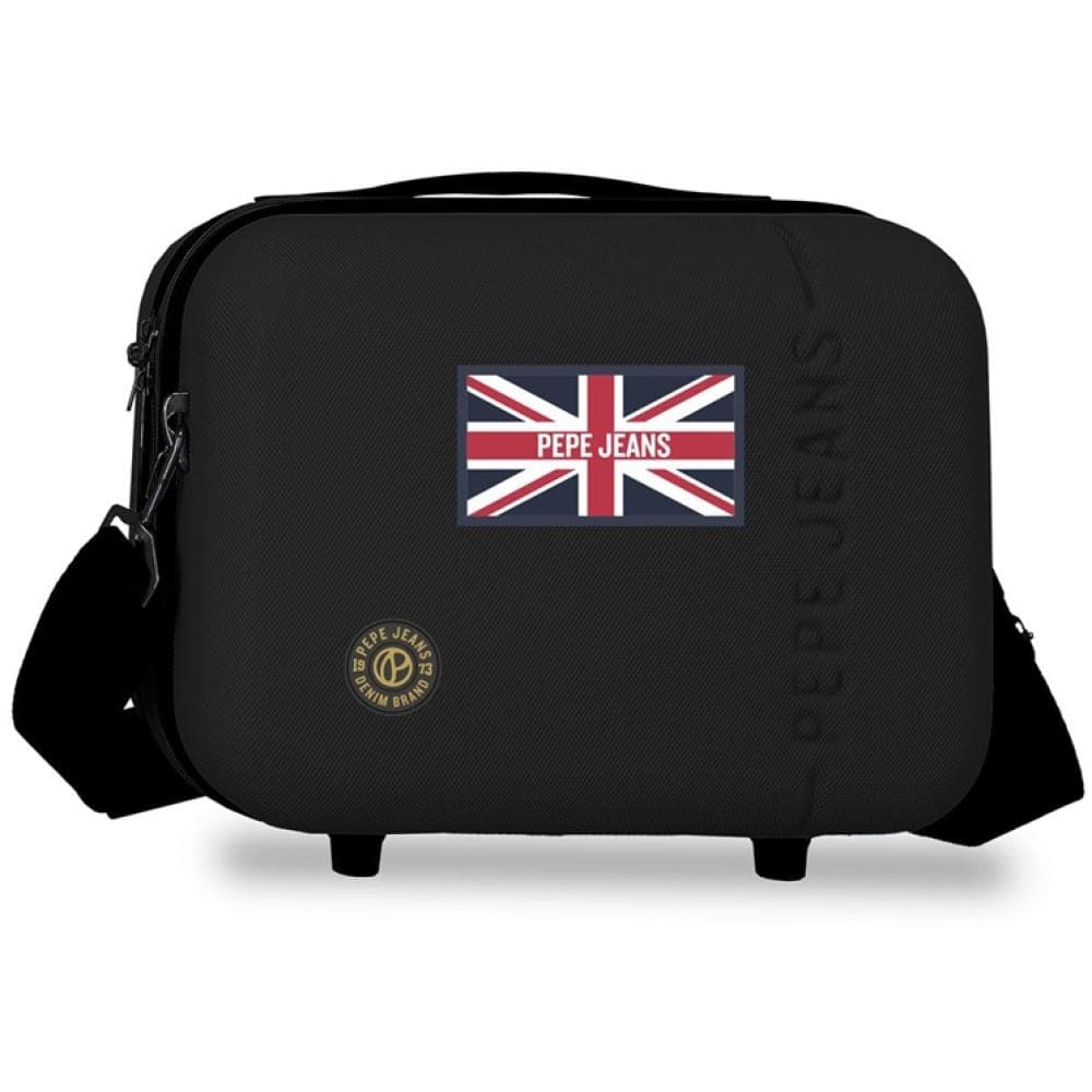 Neseser kofer za kozmetiku i šminku Henry Pepe Jeans black 61539