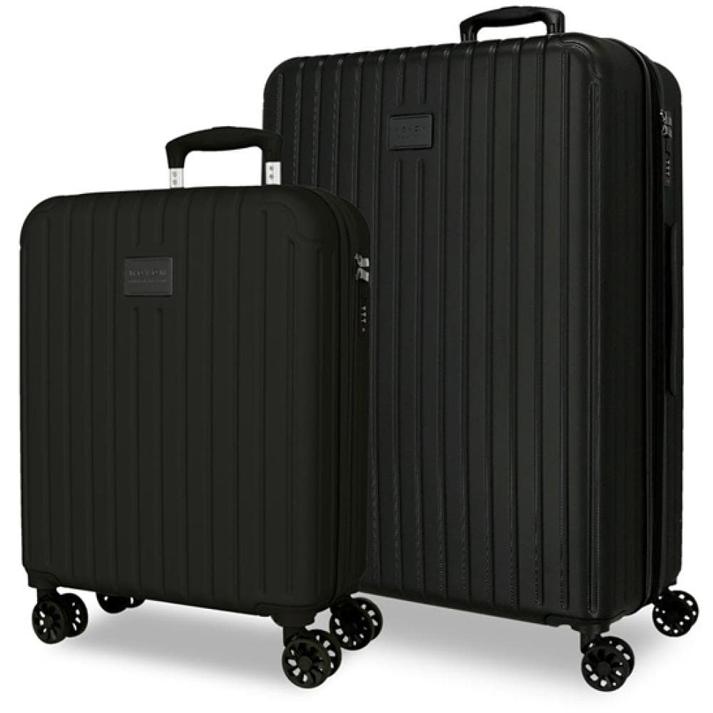 Komplet proširivih kofera 55cm i 68cm Movom Timber black 55589