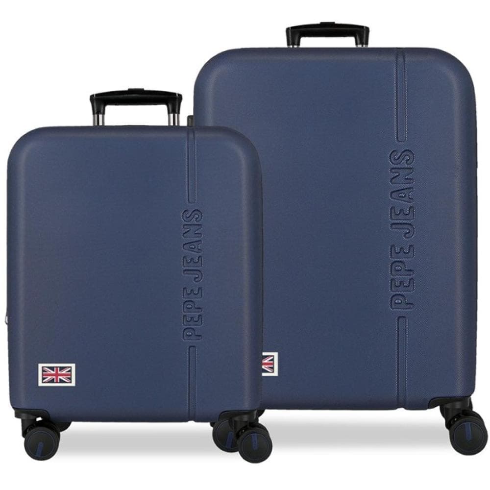 Komplet proširivih ABS kofera 55cm i 68cm PJL Aris navy 63289