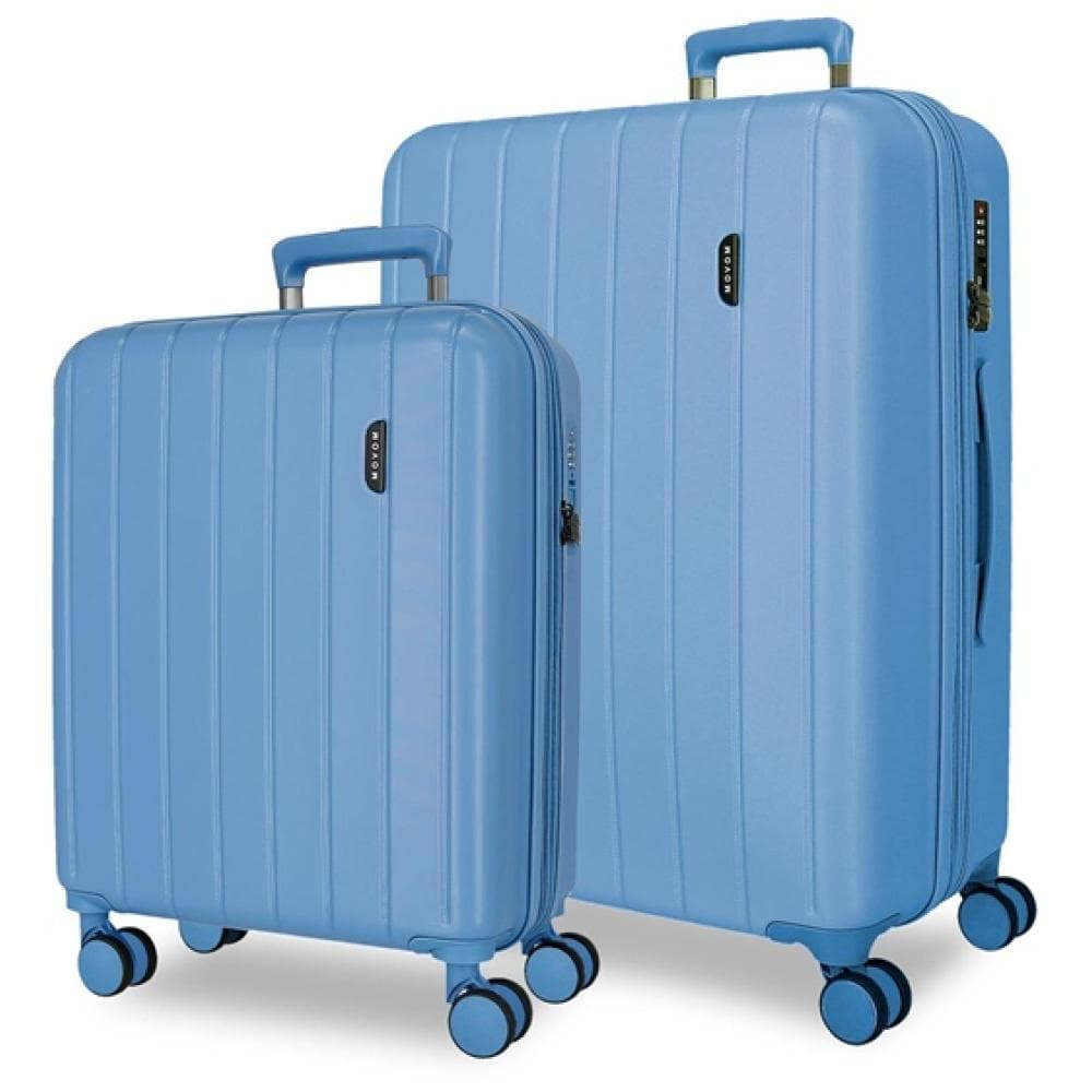 Komplet proširivih kofera 55cm-70cm Movom Wood blue 53189