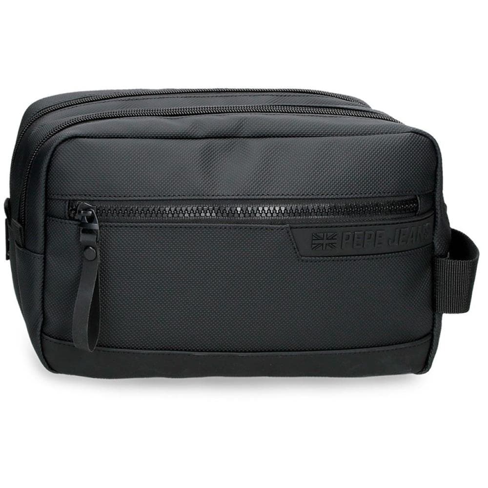 Muški neseser sa 2 pregrade Pepe Jeans Dorking black 74644