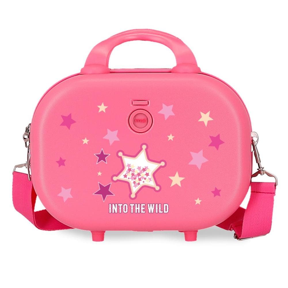 Neseser - kofer za kozmetiku Enso Into The Wild pink 99839