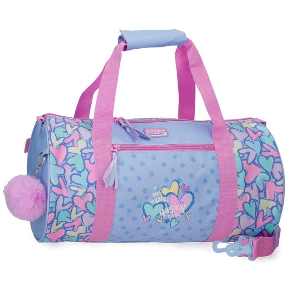 Putna torba ili torba za trening 18l Movom Best Wishes purple 32130