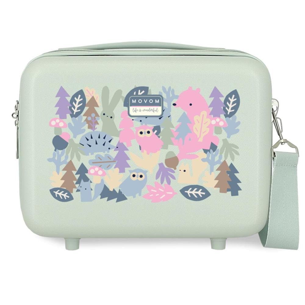 ABS neseser - kozmetički kofer Movom Forest mint 32519
