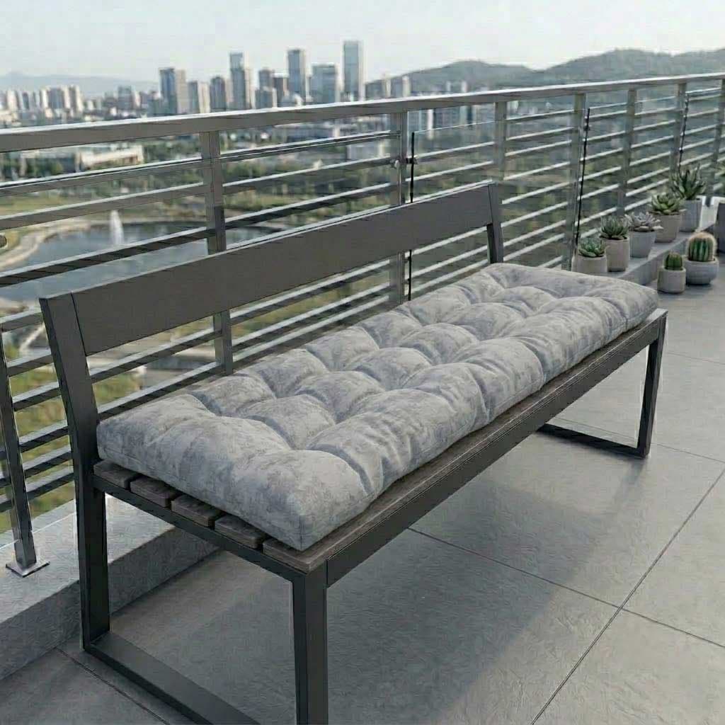 Jastuk za Klupu 200x40cm MARBLE GREY