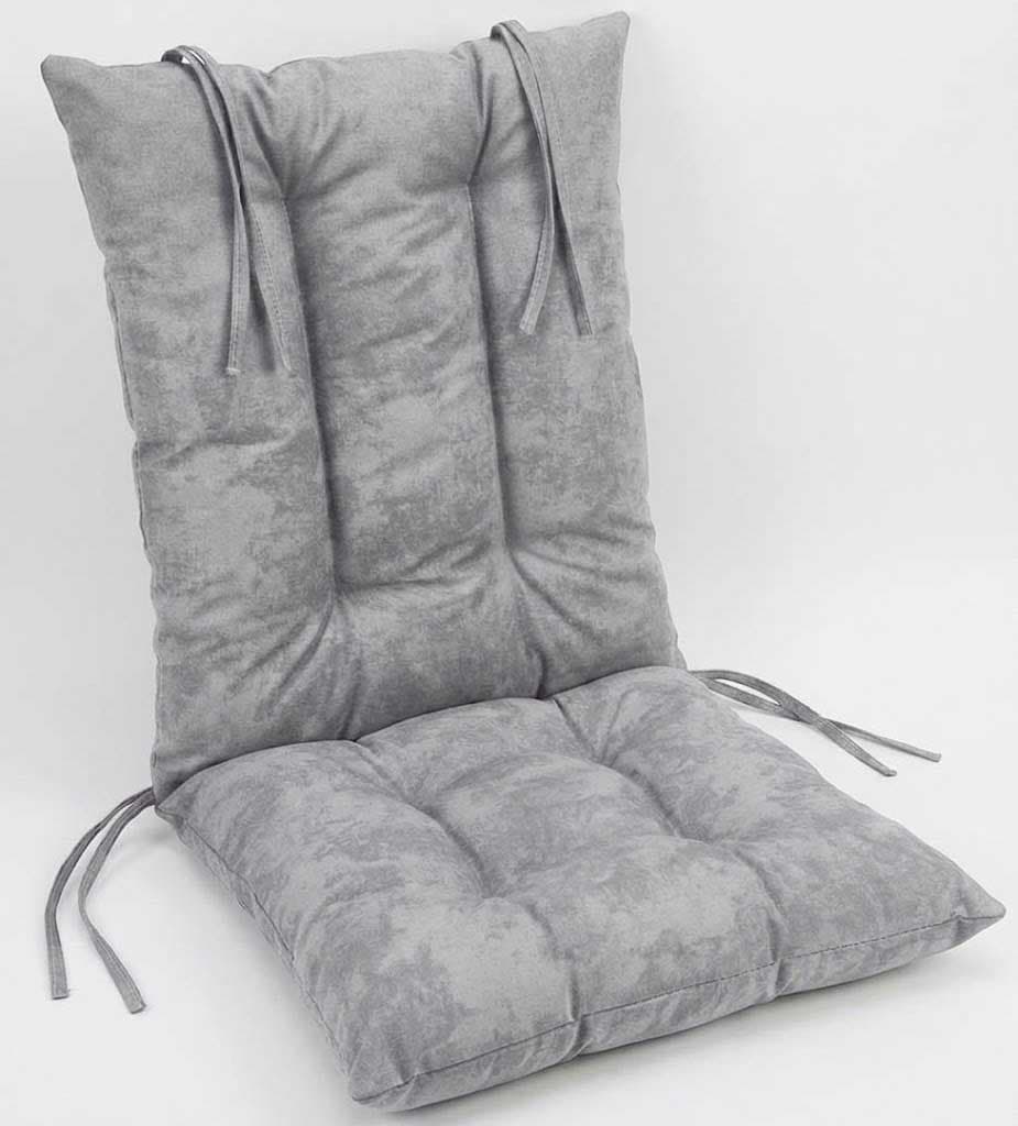 Jastuk Za Stolicu Sa Naslonom 1 kom. 60x120 cm MARBLE GREY
