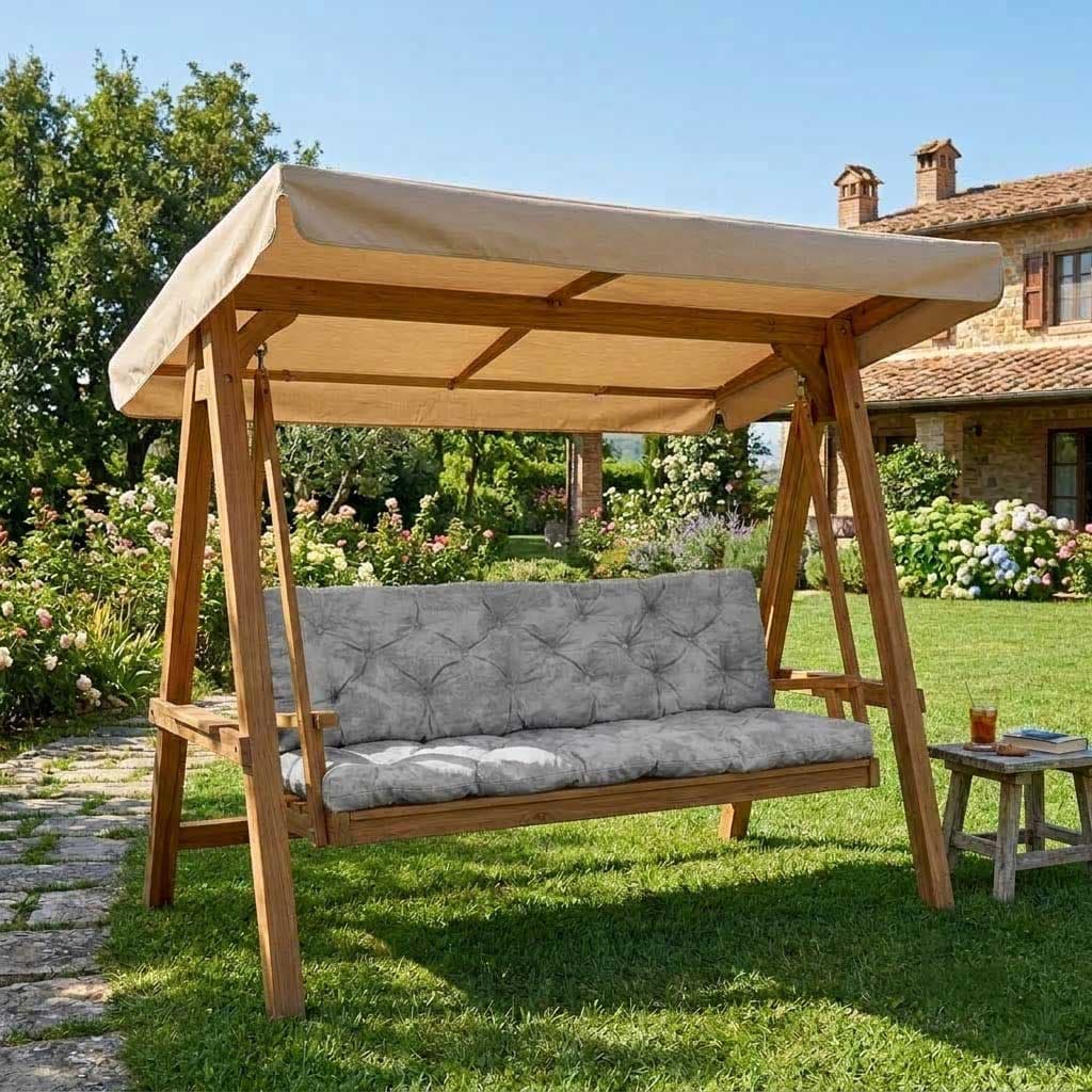 Jastuci za Baštensku Ljuljašku 180x65x65cm MARBLE GREY