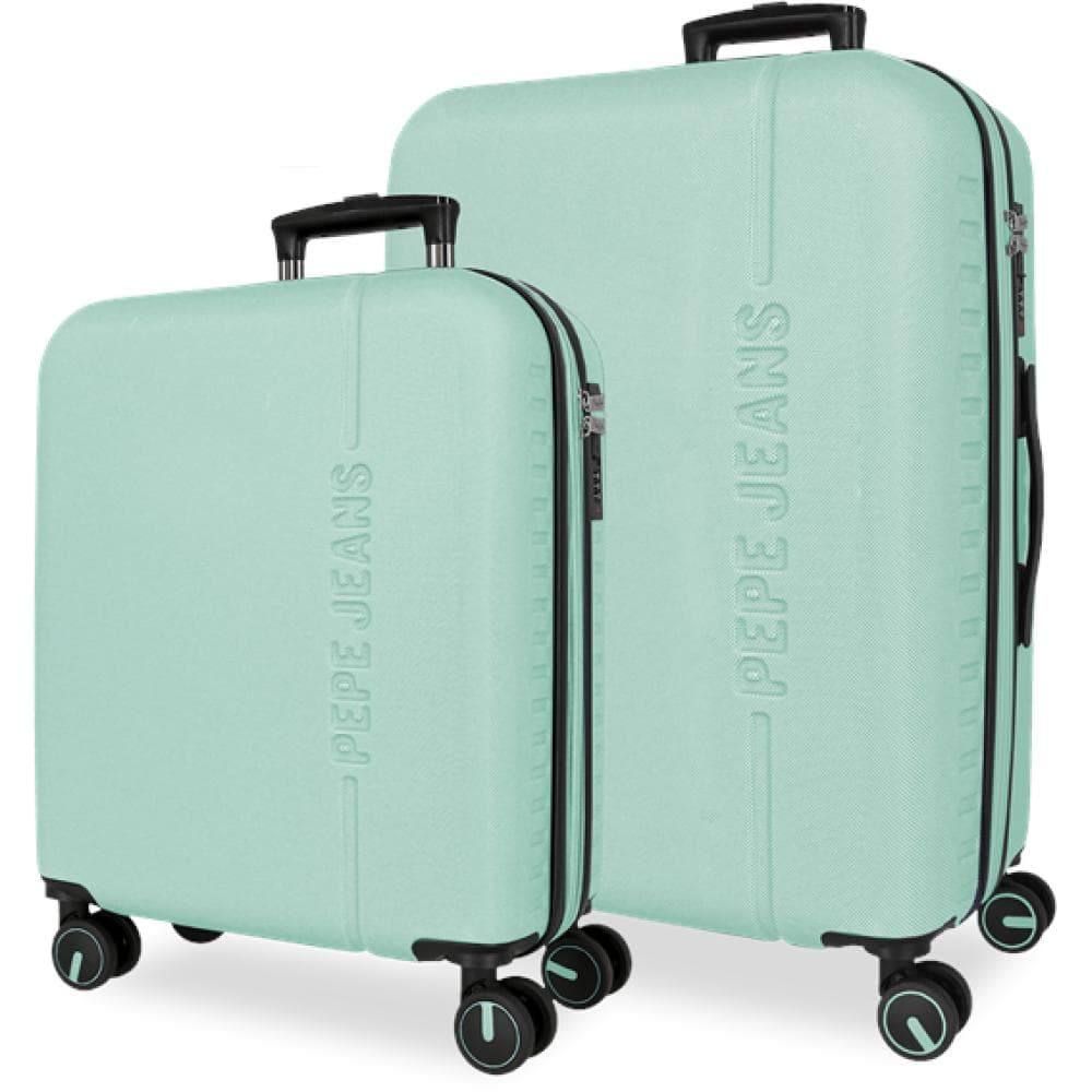 Komplet proširivih ABS kofera 55cm i 68cm PJL Montana turquoise 75689