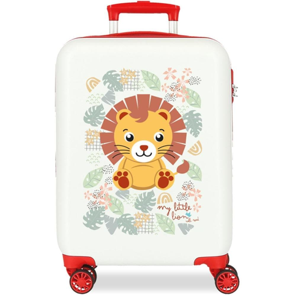 Putni kofer 50cm Roll Road Happy Pets Lion white/red 49913