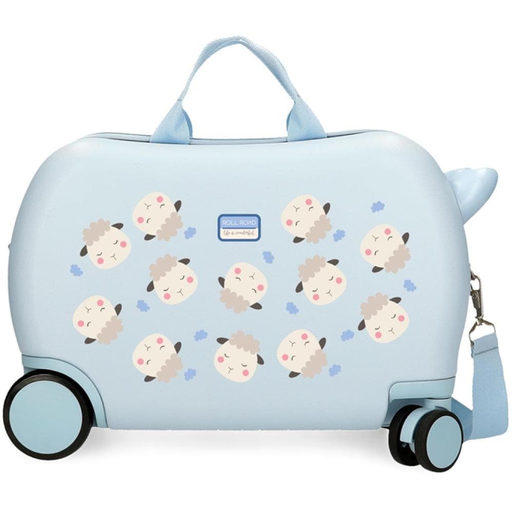 Dečiji kofer za put i vožnju Movom Baby Pets Sheep blue 41910