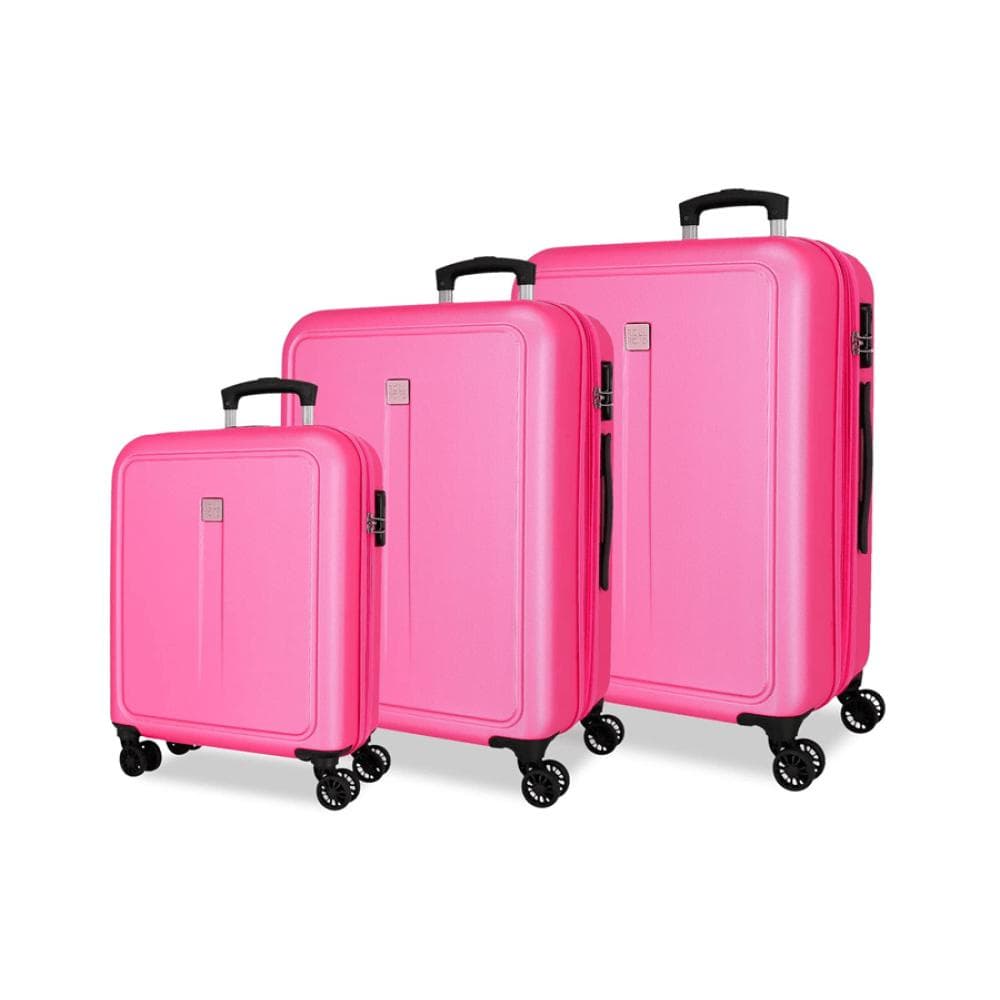 Komplet ABS kofera 78/68/55cm Roll Road Camboya pink 50694
