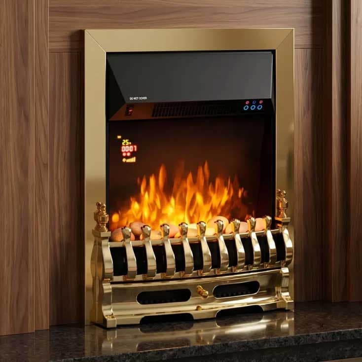 Električni ugradni kamin sa LED efektom plamena 2000W FKKI25G