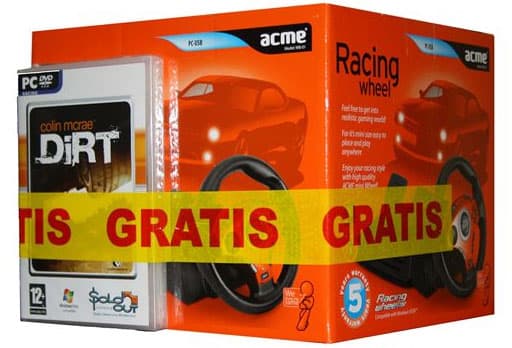 Acme USB Trkački Volan WB01 + poklon igra