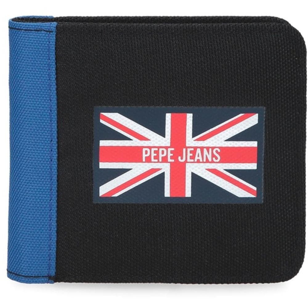 Novčanik na preklop 10.5cm Pepe Jeans Henry black 61582