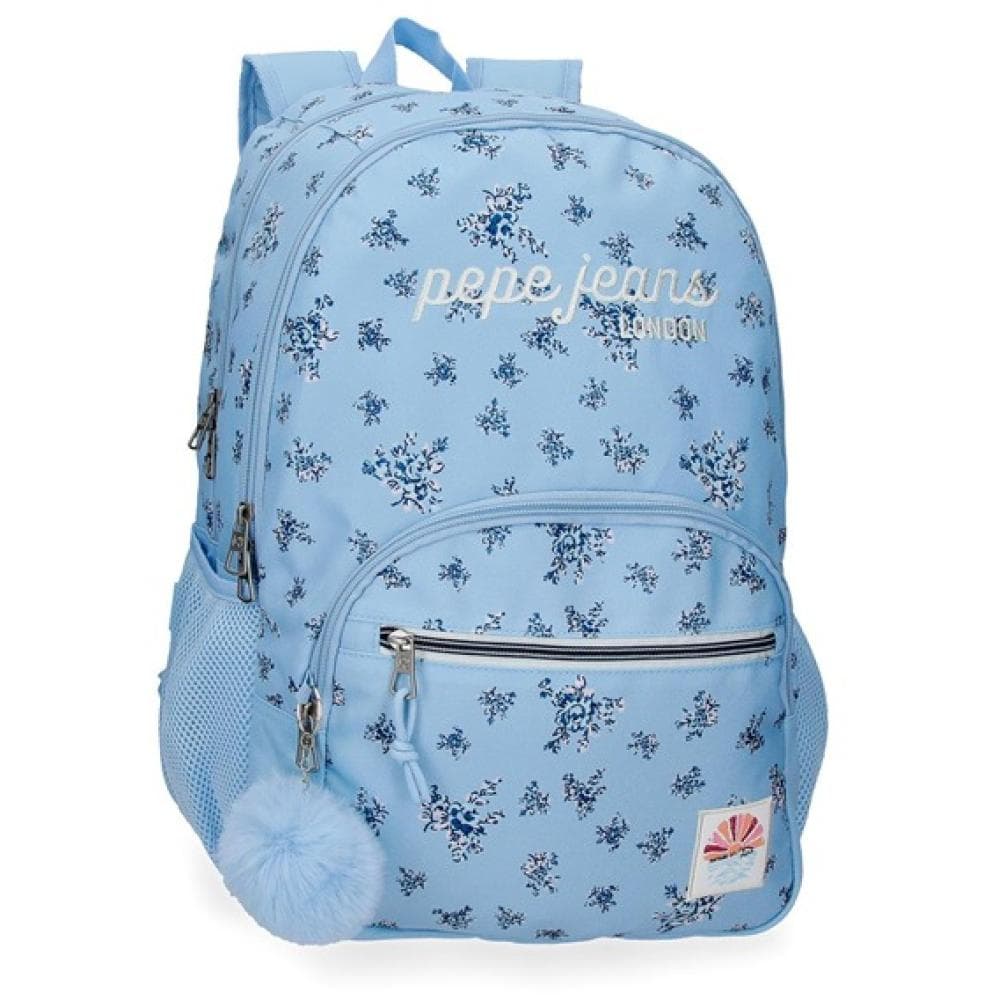 Ranac za školu 44cm Pepe Jeans Olivia light blue 60825